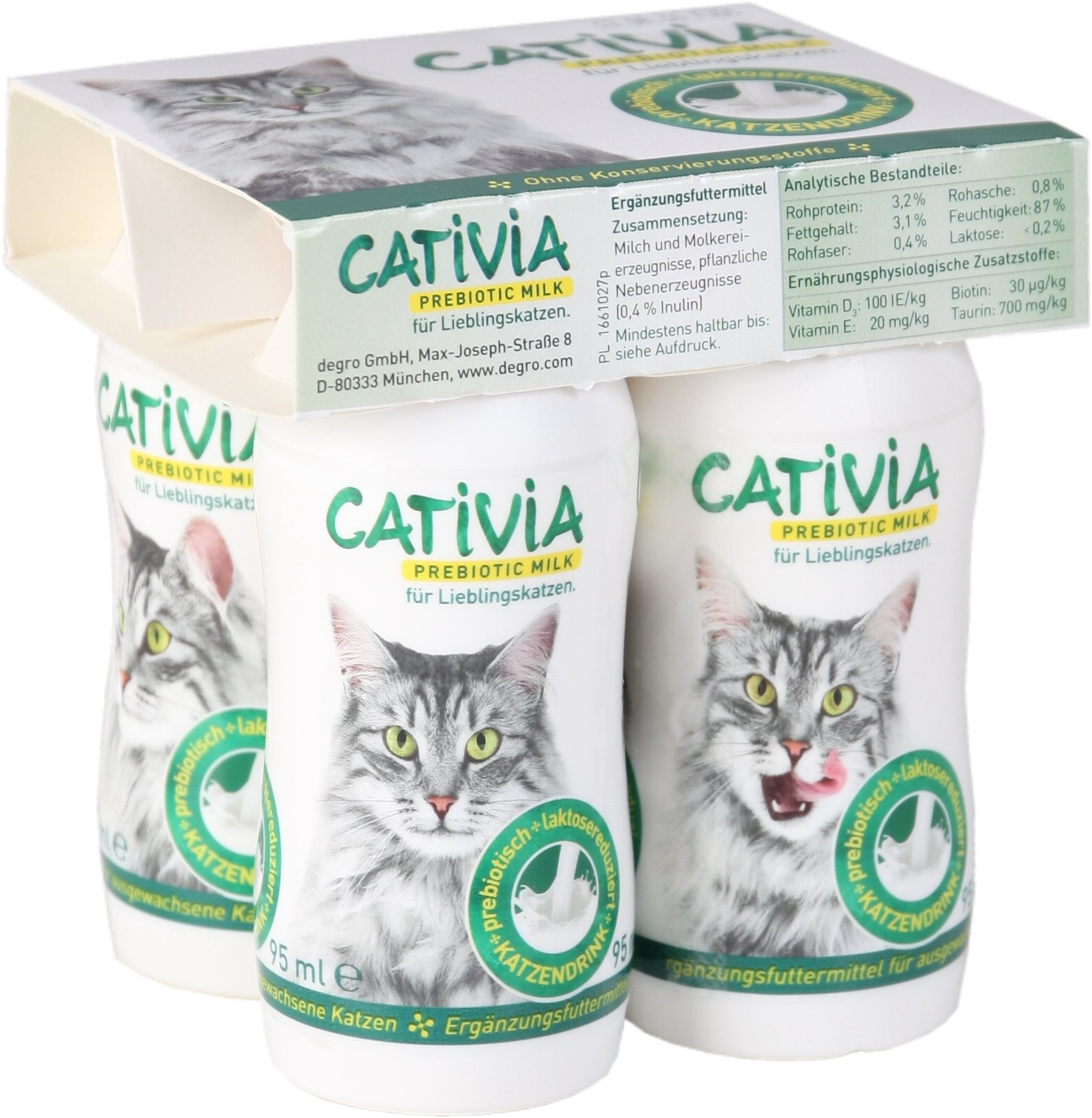 Katzenmilch, 6Er Pack (6 X 95 G) , G (6Er Pack)