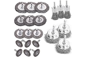 Double Elite Wire Brush for Drill Set: The Ultimate Abrasive Wire Wheel Solution