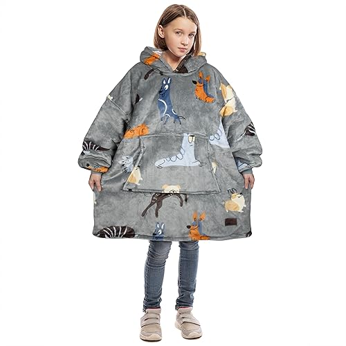 Catalonia Sudadera con capucha para niños de gran tamaño