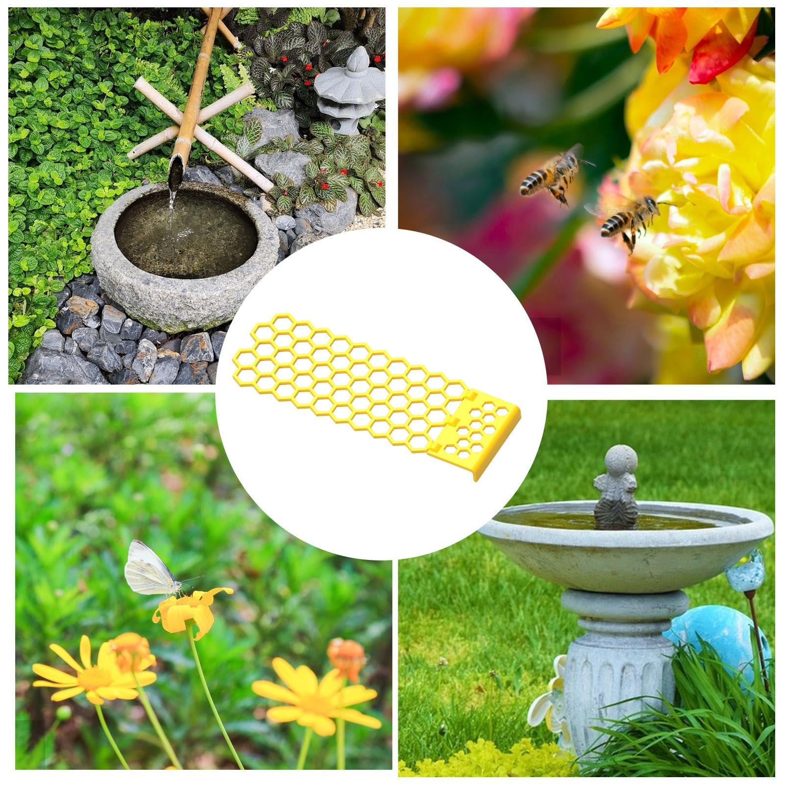 Colorich Schwimmende Bieneninseln - 4 Stück Bienentränke Für Garten, EVA Material