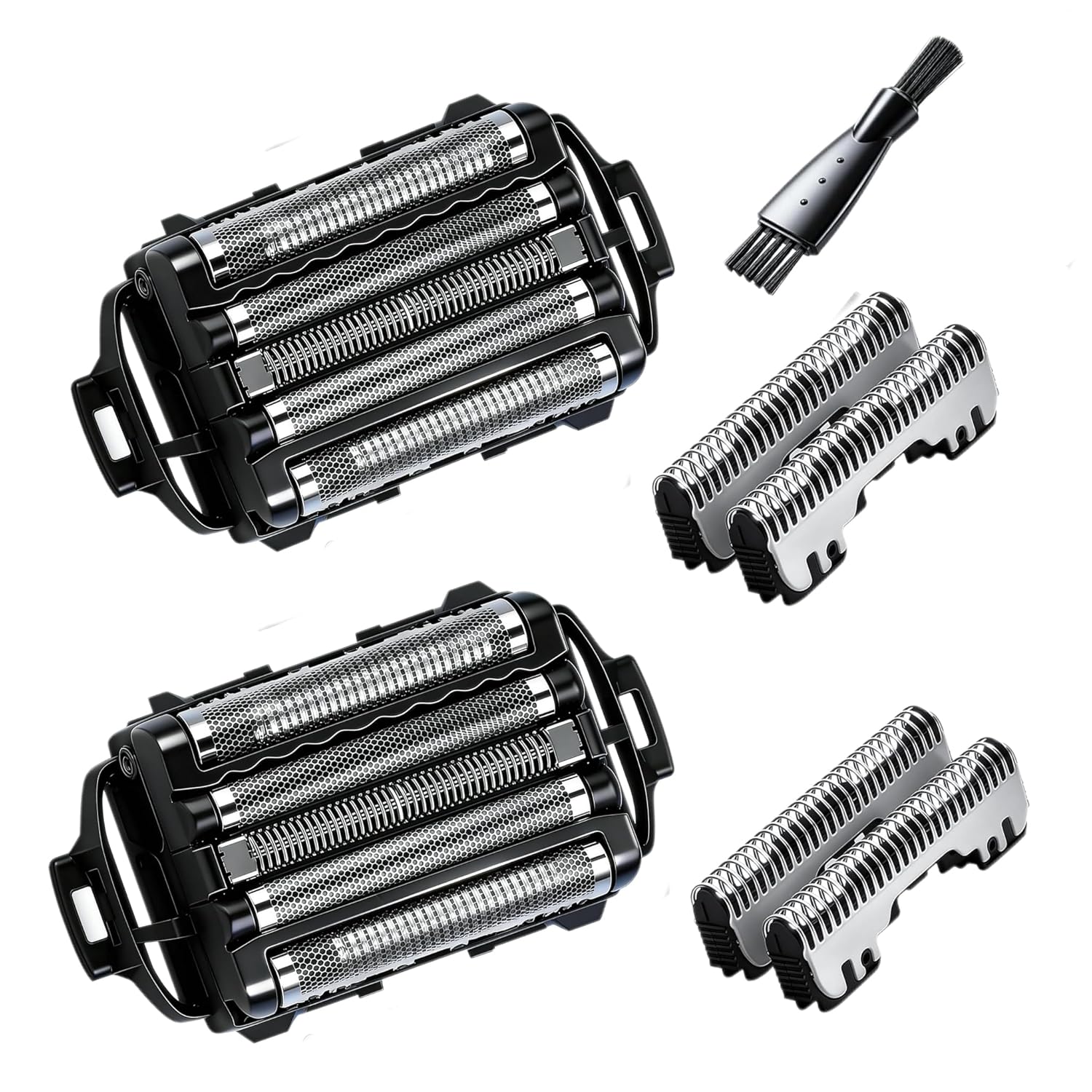 Shaver Replacement Blades and Foil Compatible with Panasonic ARC5 5-Blade WES9032P ES9032 ES9034 ES9036 ES9038, Fits Models ES-LV61, ES-LV65, ES-LV67, ES-LV95, ES-LV97(2 pcs)