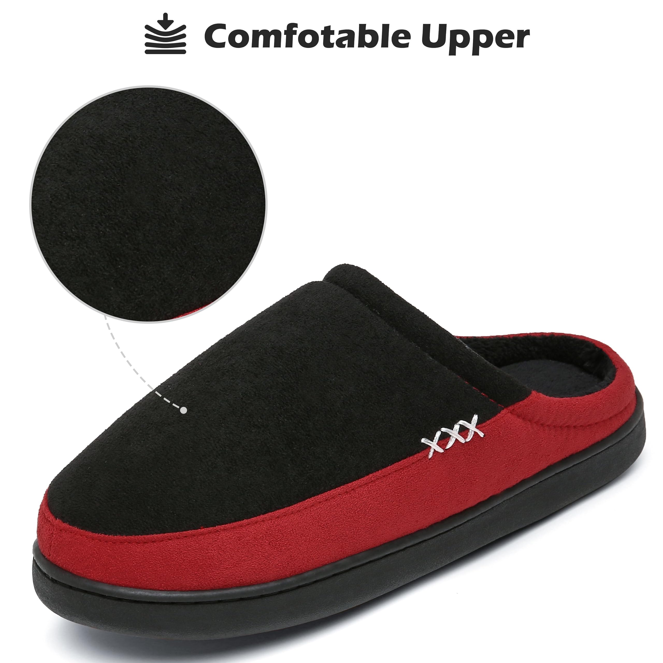 Mishansha Pantofole in Memory Foam per Uomo Donna Antiscivolo Ciabatte Invernali