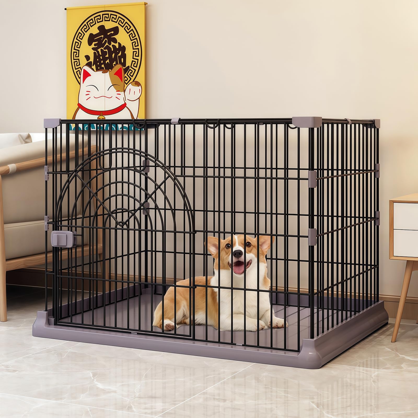 Rshtong 犬 ケージ 犬用サークル ペットケージ 犬 ゲージ 屋_corg Amazon.co.jp: Rshtong 犬 ケージ 犬用サークル ペットケージ 犬