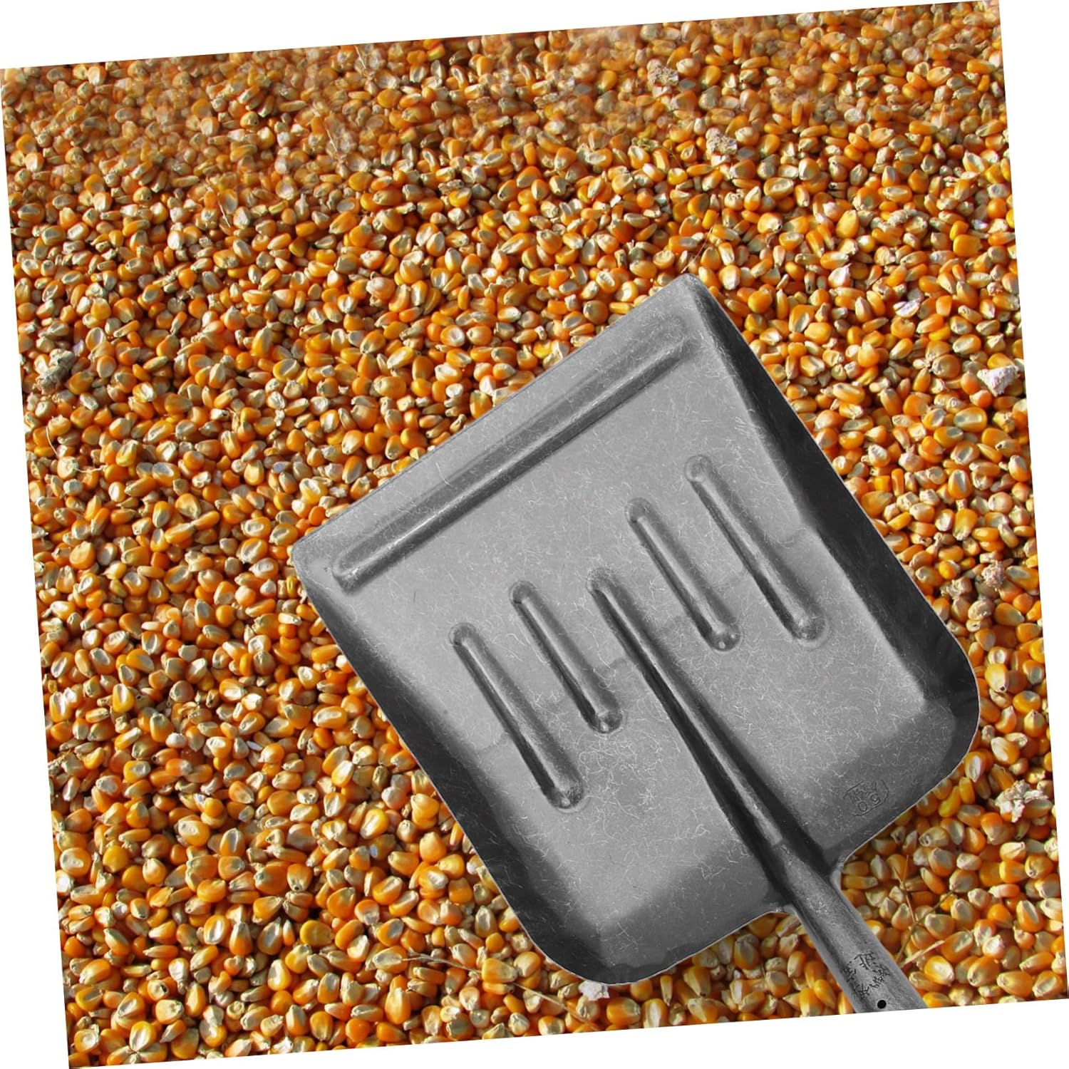 MERRYHAPY Heavy Duty Manganese Steel Snow Shovel for Winter Snow Removal Ergonomic Non- Grip for Gardening and Agricultural Use Versatile Cleaning Tool