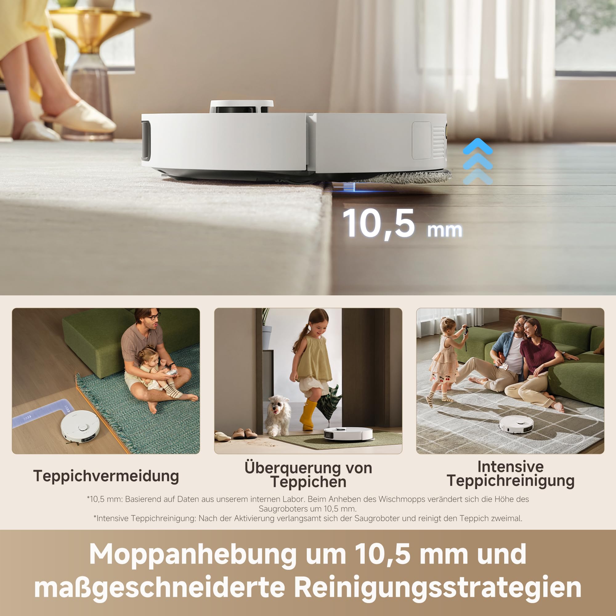 dreame L10s Ultra Gen 3 Kit Saugroboter mit Wischfunktion, 25.000 Pa – Ansicht 10