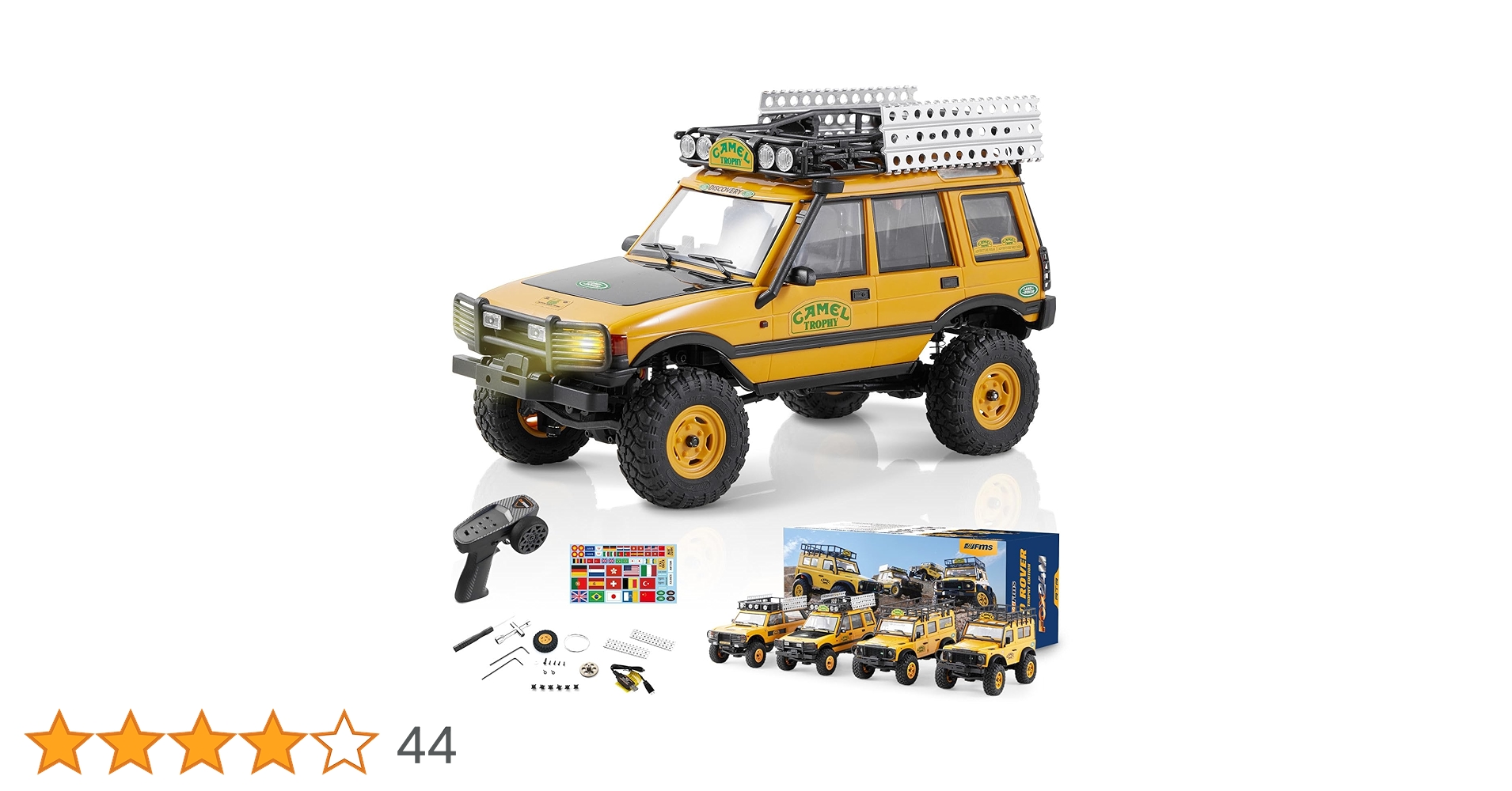 FMS fcx24m Discovery ラジコンクローラー FMS 1/24 RC Crawler RC Model FCX24M Land Rover Family