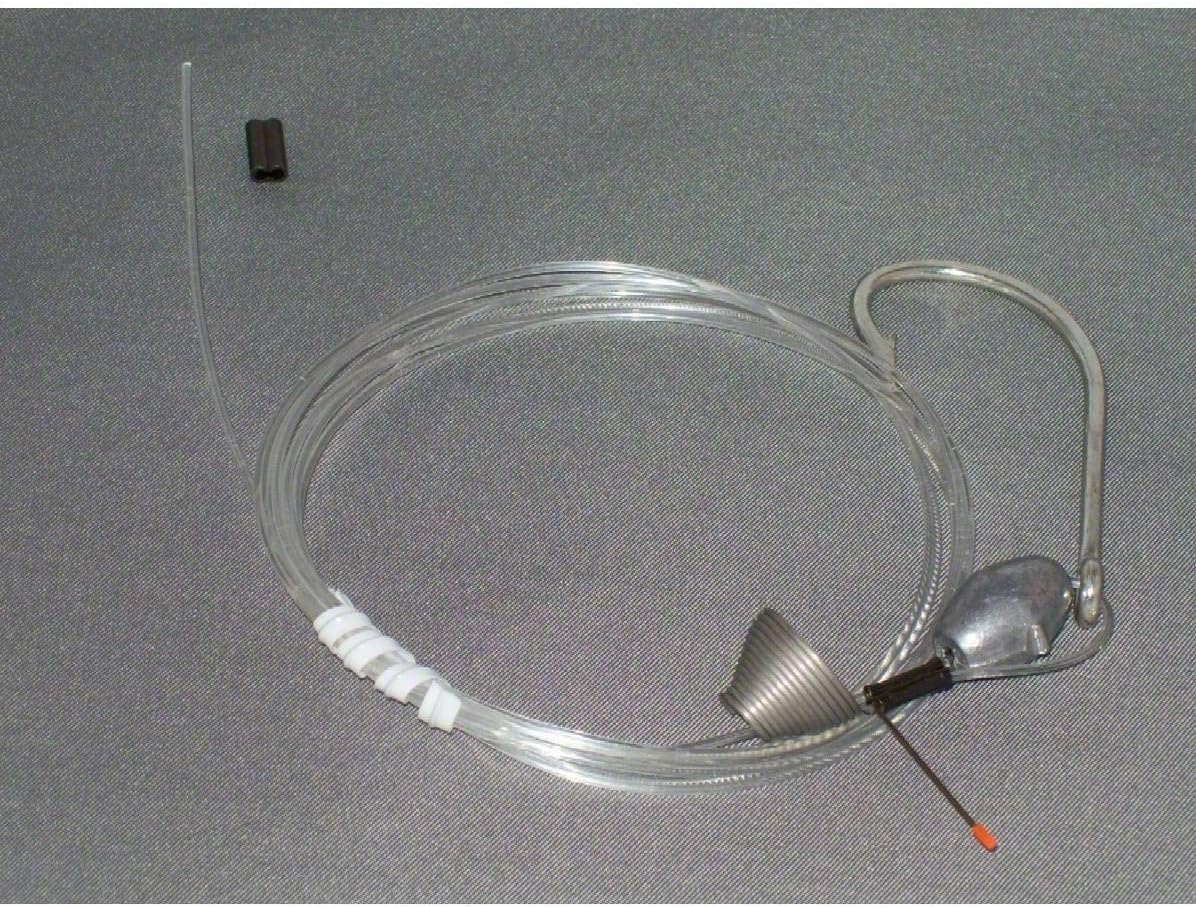 Blue Water Candy 0 Ballyhoo Rig with 130-Pound Mono Line, Size 8/0