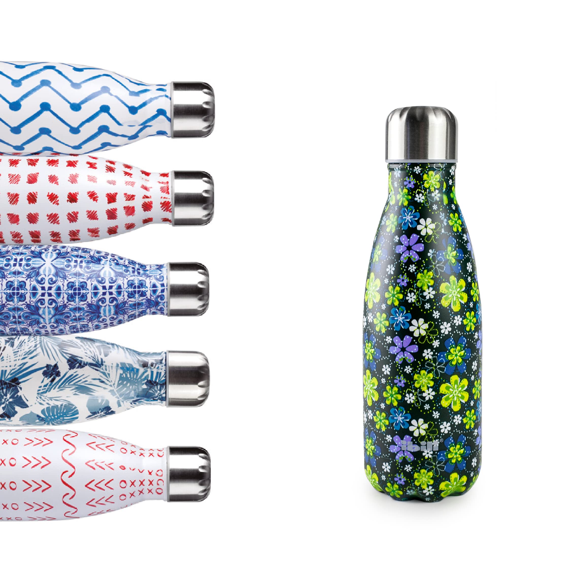 IBILI Thermos Flask with Double Wall, Elba, 350 ml, 18/10 Stainless Steel, Double Wall, Reusable