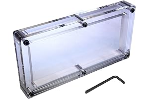 Acrylic BEP 100 US Bank Note Currency Display Slab Dollar Bill Case Money Holder Frame