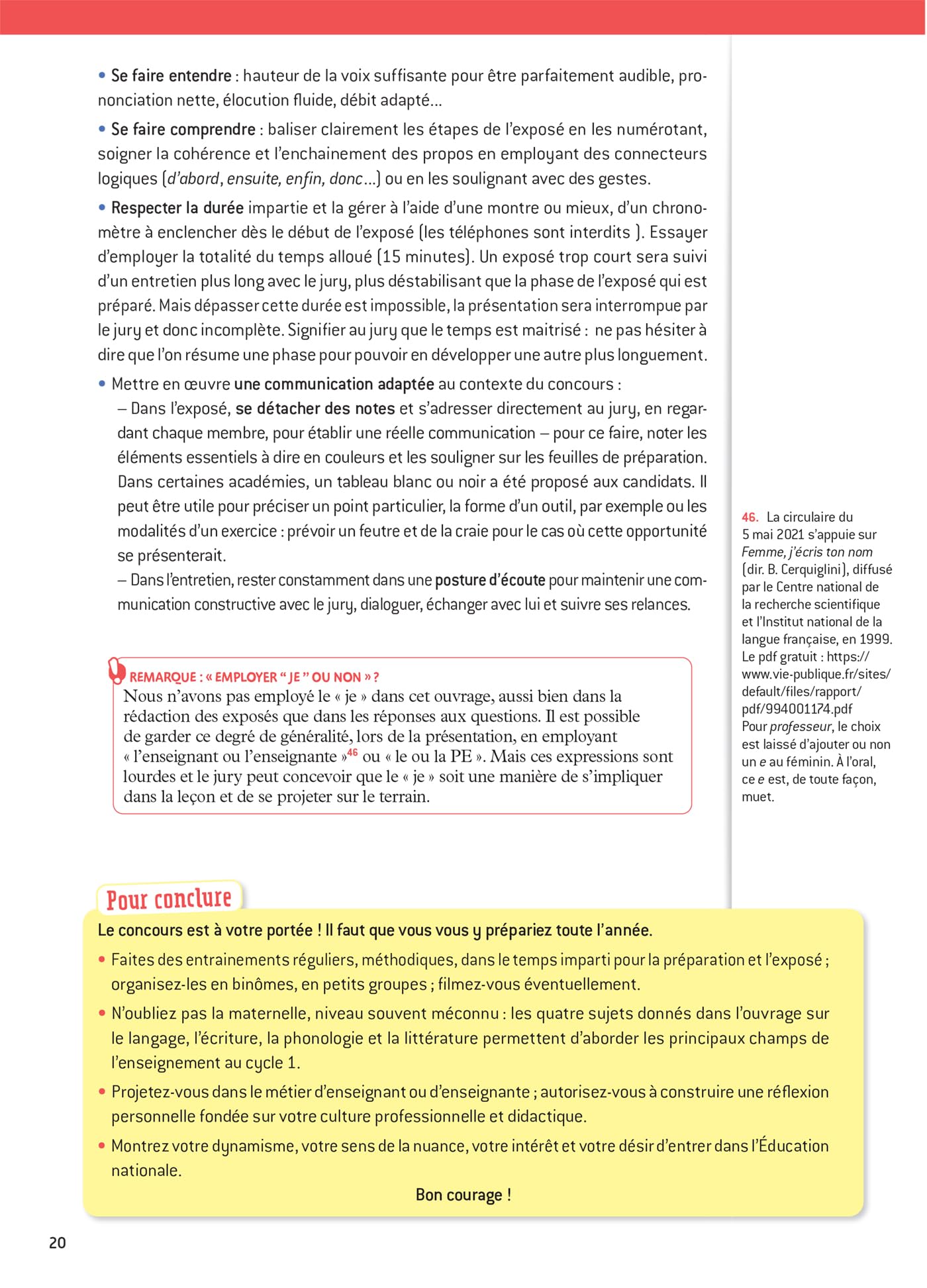 Français - CRPE 2026-2027 - Epreuve orale d'admission