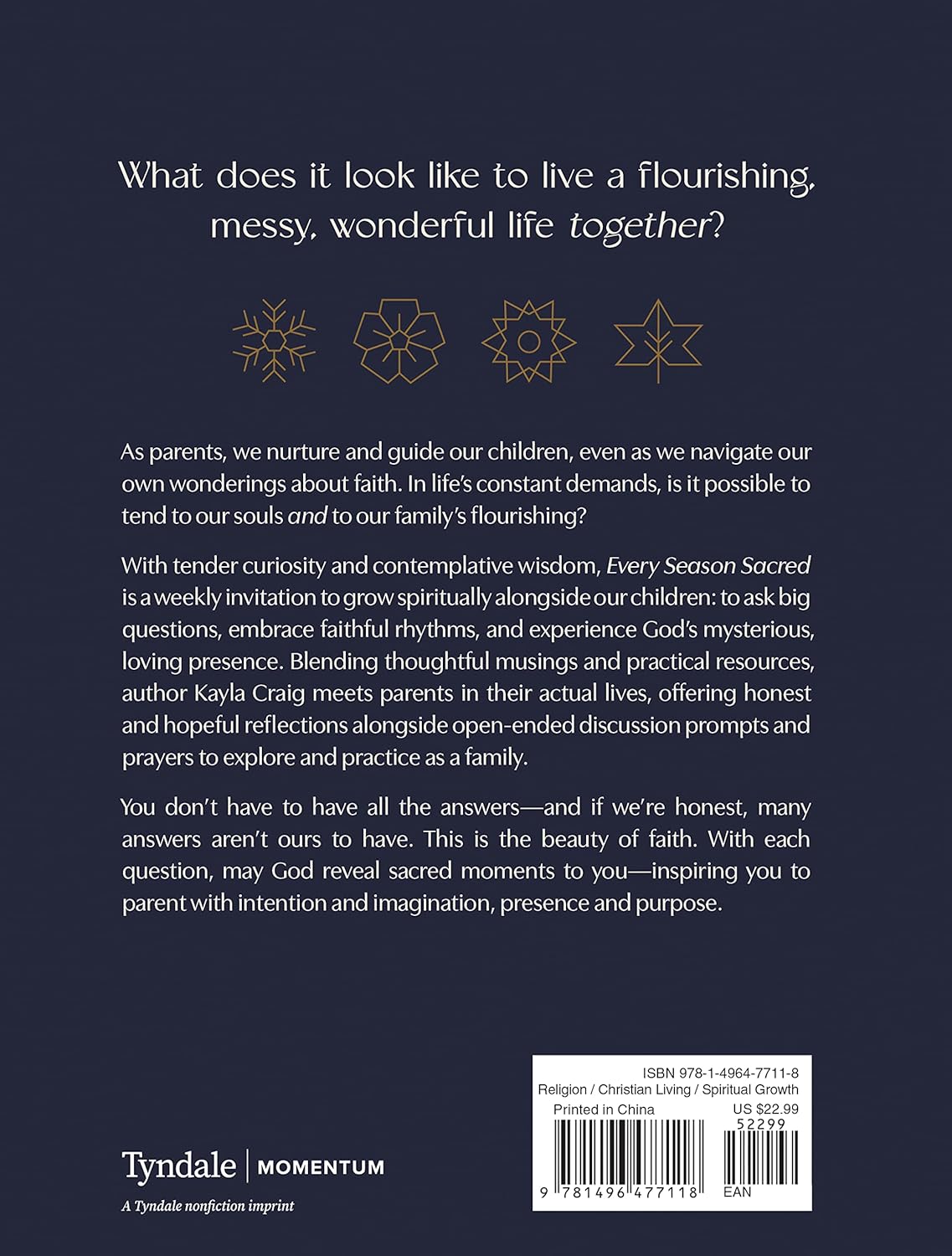 Every Season Sacred: Reflections, Prayers, and Invitations to Nourish Your Soul and Nurture Your Family throughout the Year - Image 2