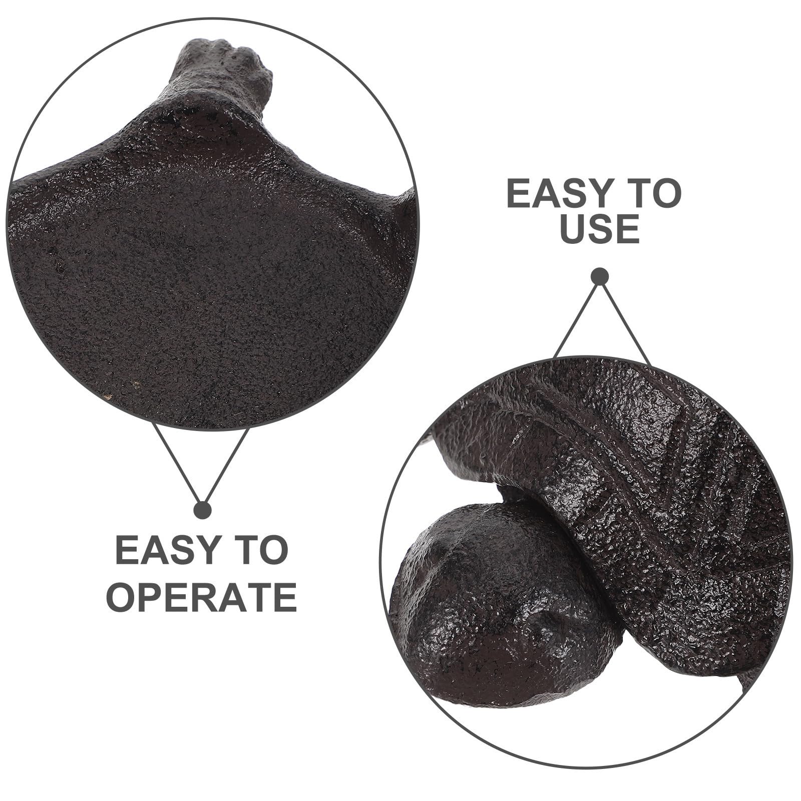 Boîte de Rangement en Fer pour Bijoux et Clés de Tortue Rustique, Base Lourde Sécurisée, pour Intérieur et Décoration de Jardin