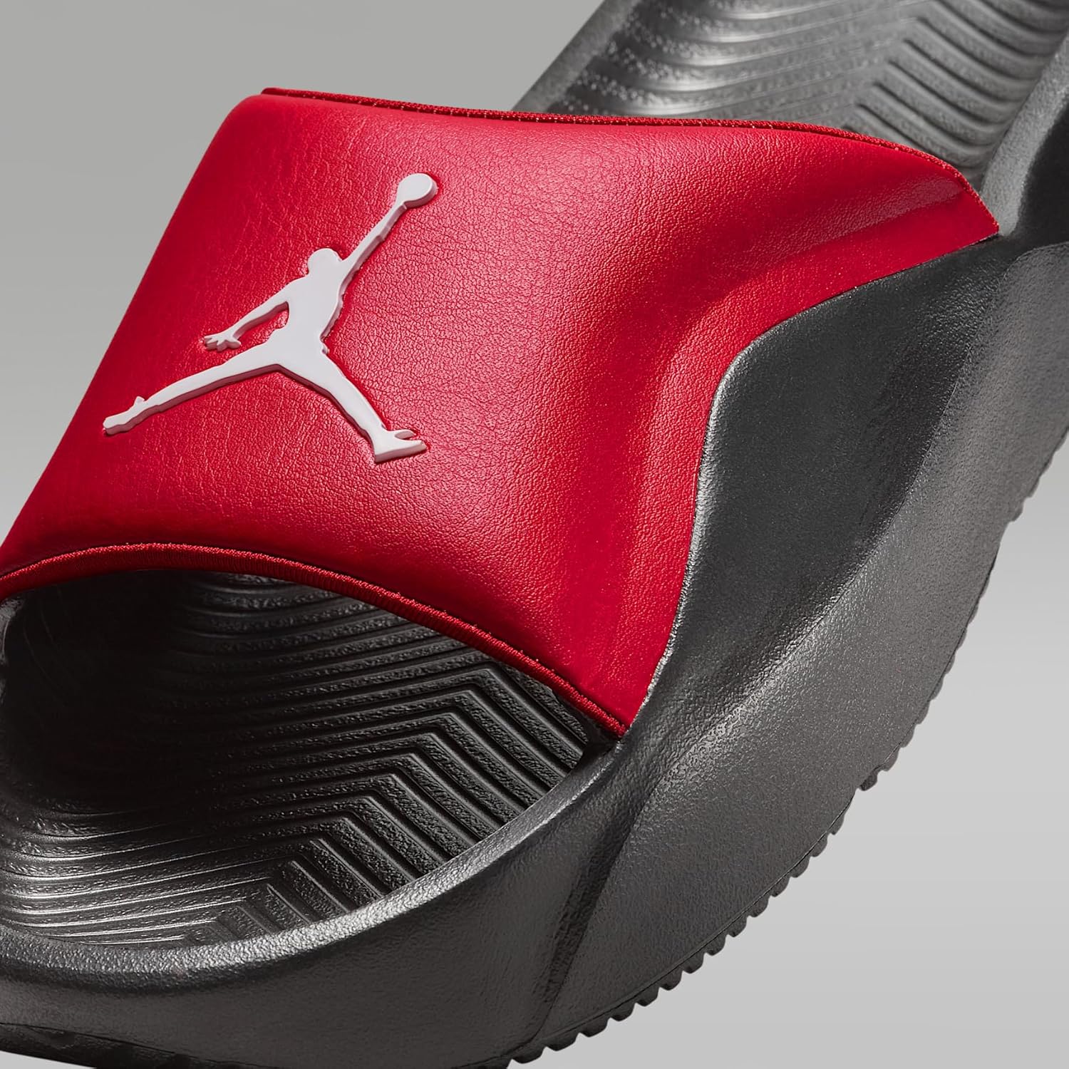 Nike Jordan Franchise Big Kids' Slides (Varsity Red/Black/White)