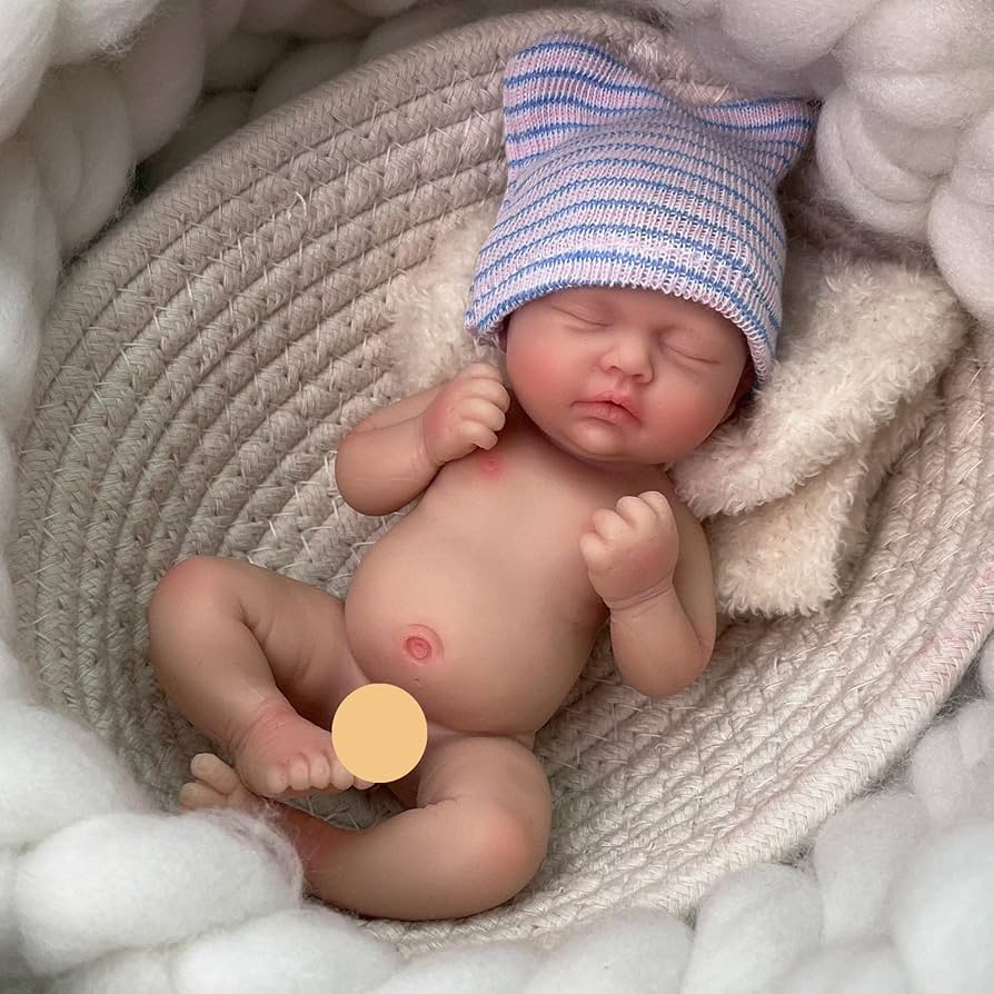 Amazon | リボーンベビードール 男の子 7インチ シリコンドール ミニ