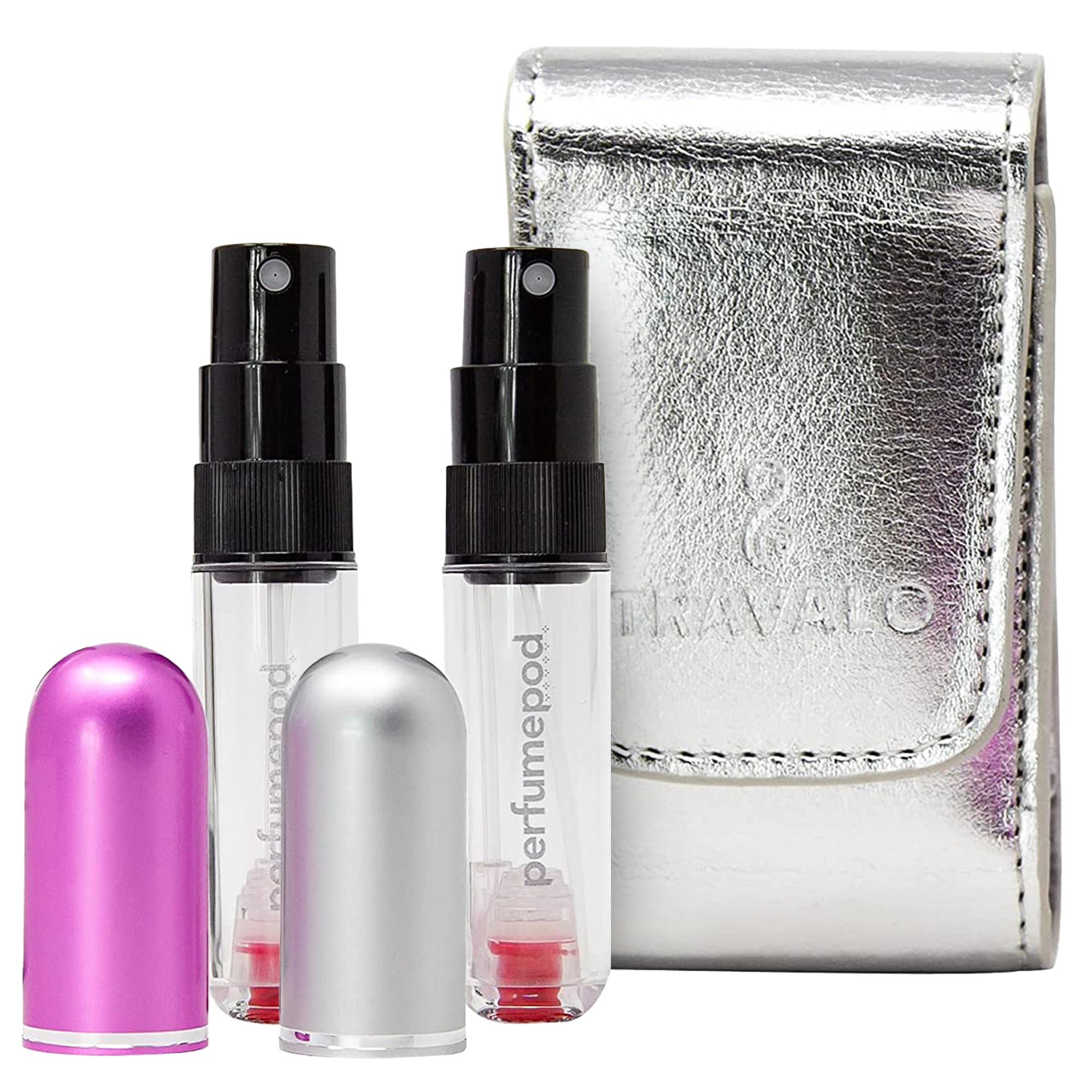 Amazon.com: Travalo Pod Pure Perfume Atomizer Duo w/Pouch - Leak