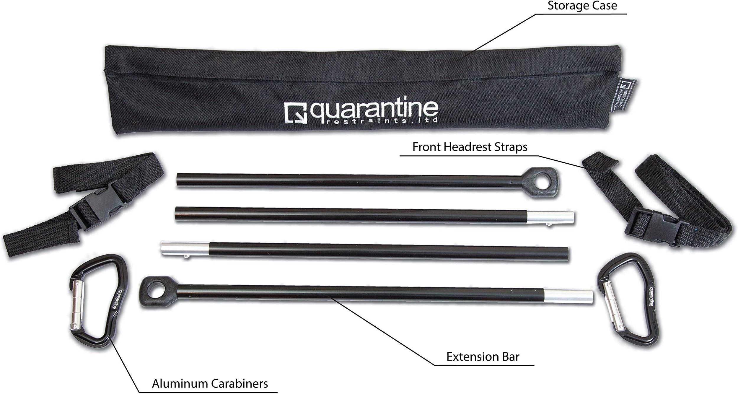 QUARANTINE Restraints QABIBA Aluminum Extension Bar