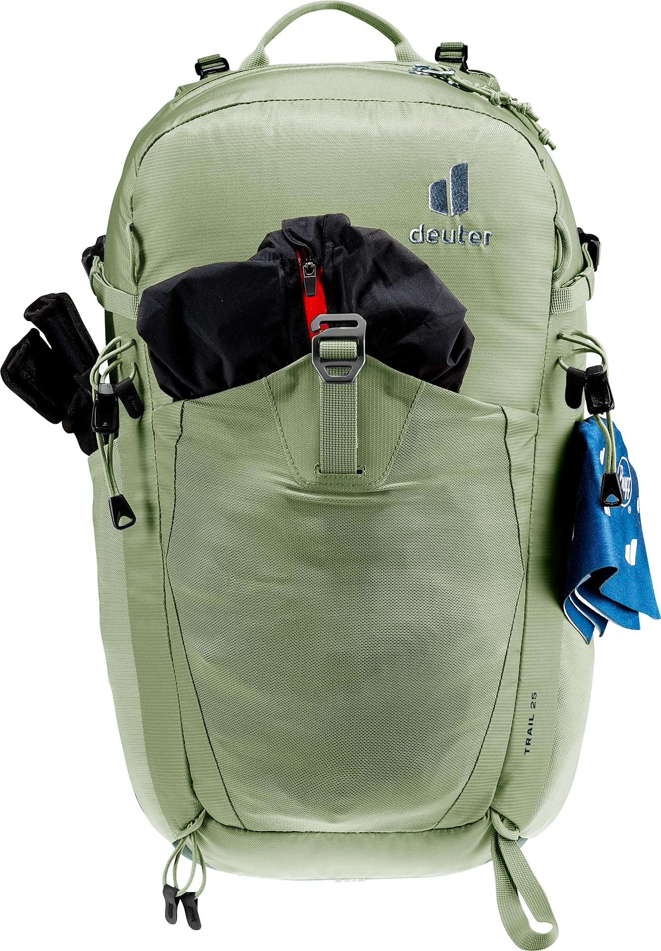 deuter Trail 25 plecak trekkingowy i Via Ferrata, Grove-ivy, 25 L, Minimalistyczny