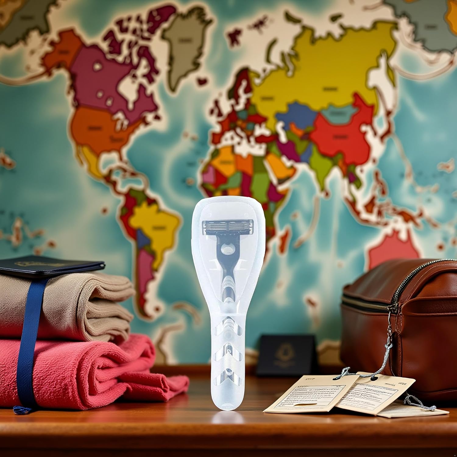 Transparently Portable Travel Men Manual Razor Protector Plastic Box Cover Container Storage Shaver Holder Protector Case Organizer,Electric Shavers,Razor Cover