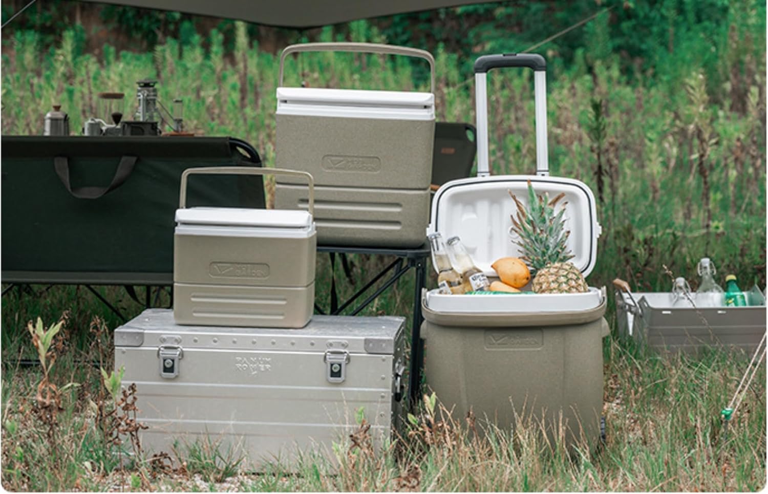 ZITIXO クーラーボックス 超保冷 フィッシングクーラー ボックス 48時間保冷 長時間バッグ 保冷バッグ軽量 防水 手提げ 冷