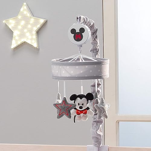 Miniatura 5 de Lambs & Ivy Disney Baby Magic Mickey Mouse Musical Cuna Móvil - Gris