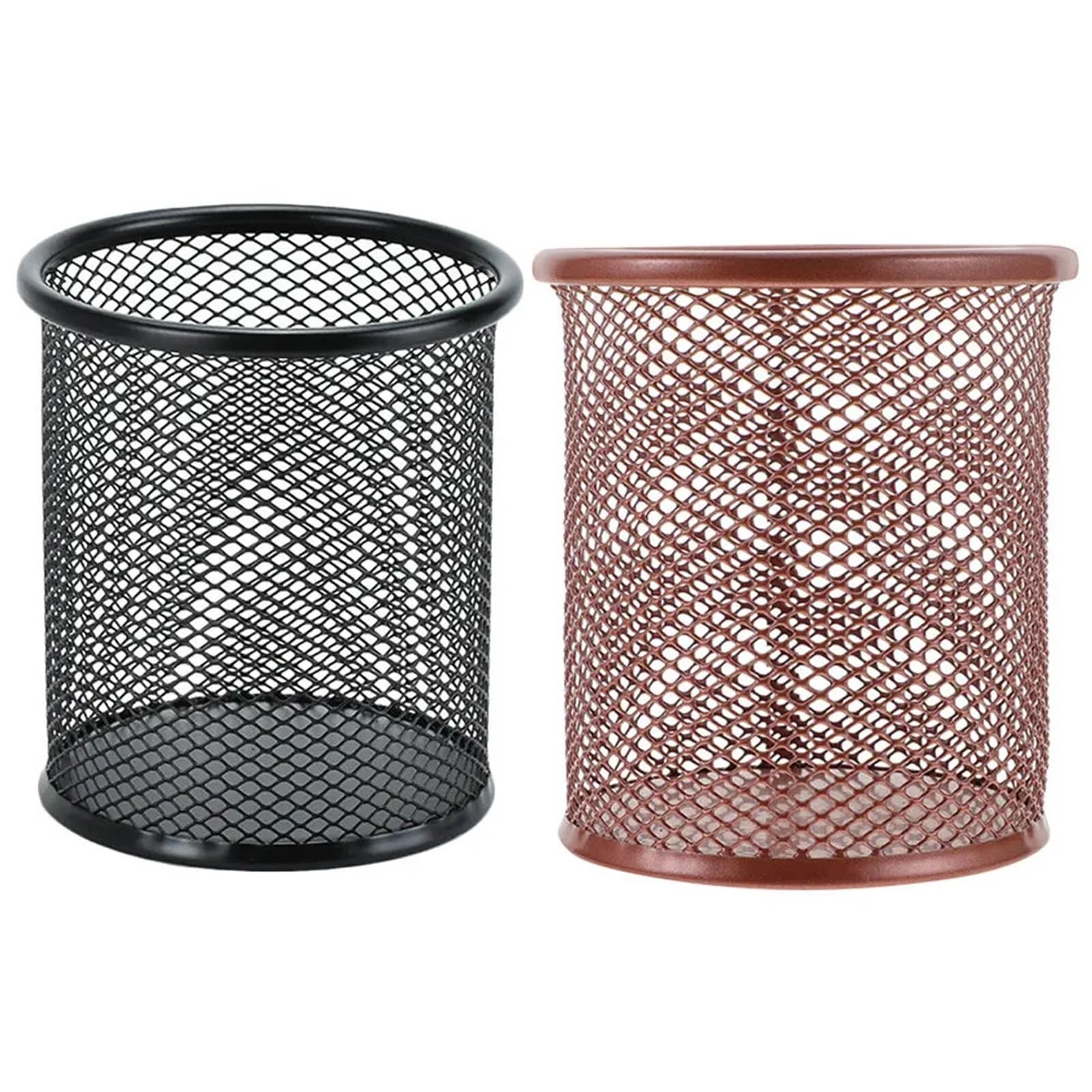 Catchorn Pen Holder 2Pcs Metal Mesh Desktop Pen Holder