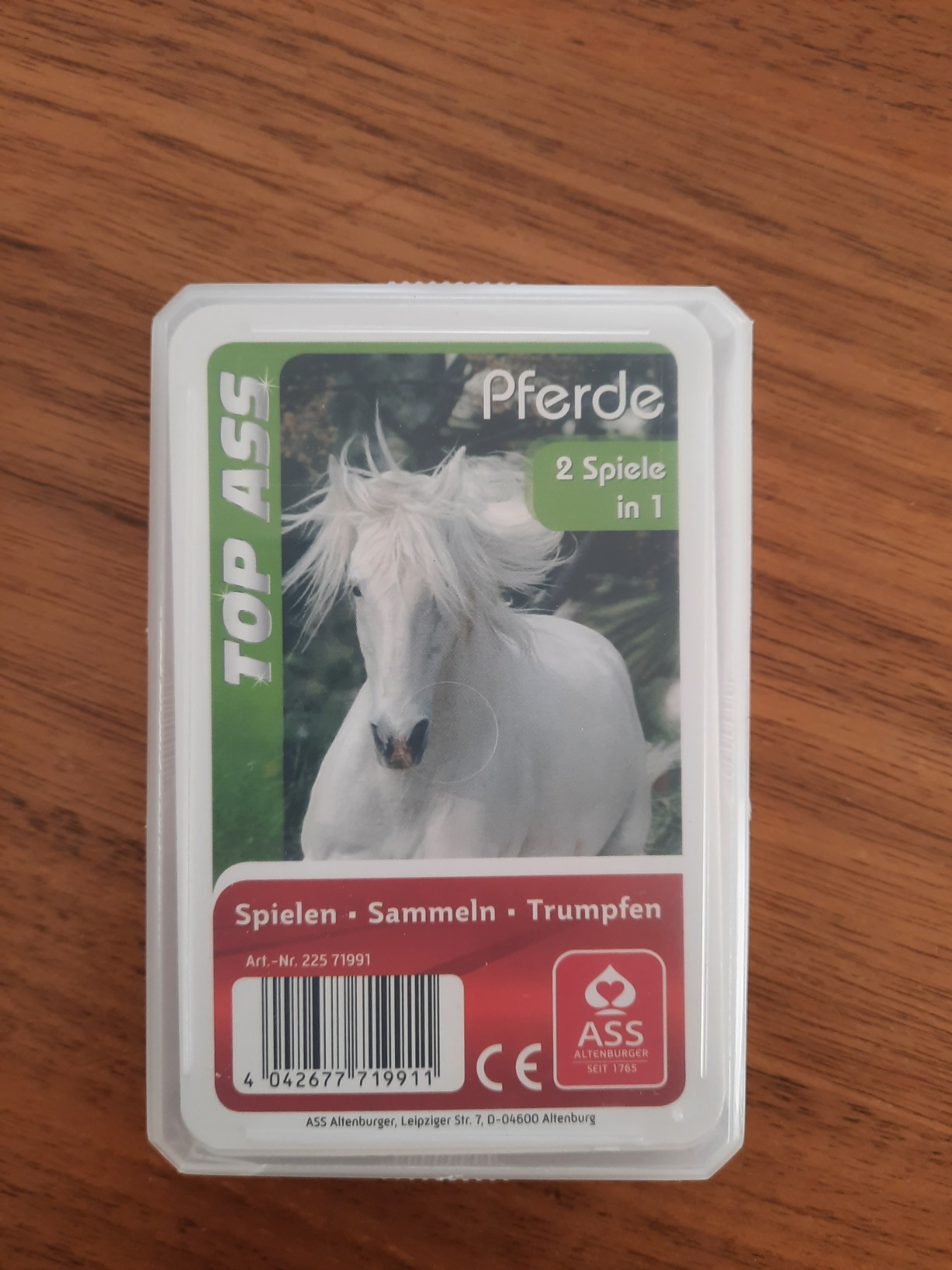 Jeu De Cartes Chevaux Top ASS – Quartet Et Atout – 32 Cartes – 6 Ans + – Fabriqué En Allemagne – Durée 10-15 Min