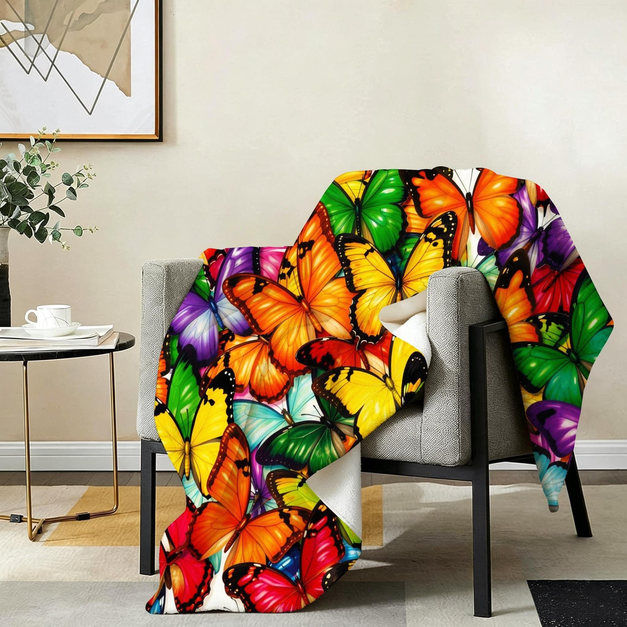 Manta Entretiempo Grande, Dibujo Multicolor, 220x240 cm, AQ6749