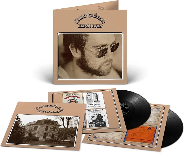 Honky Chateau (Edição de Aniversário) por Elton John, capa do álbum