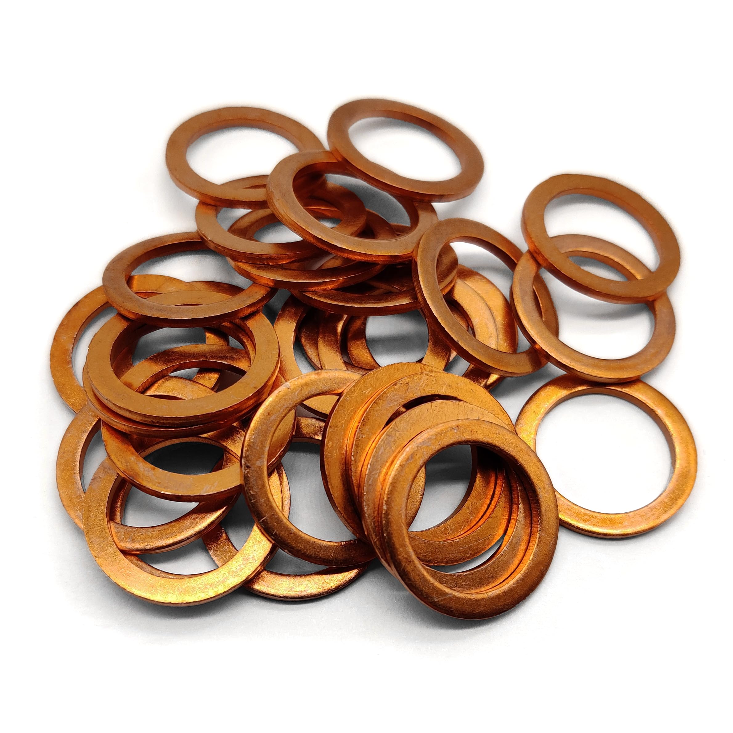 Elvedes O'Ring Koperen Sluitringen Groot voor Hope remmen 10 stuks