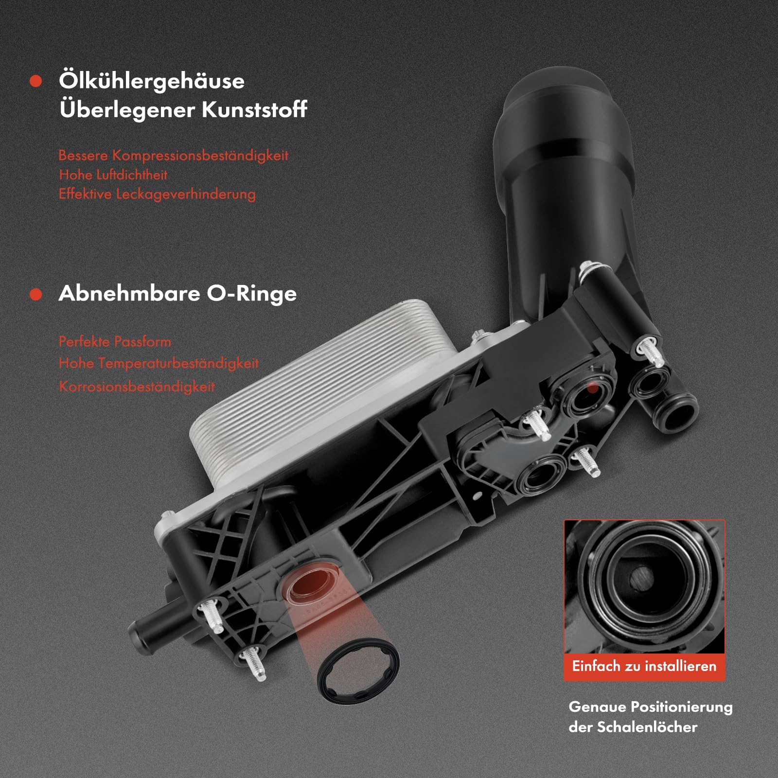 Frankberg Olej silnikowy, chłodnica oleju, filtr oleju do Cruze Astra J Insignia A Zafira C 1,4 l 2009-2019 55566784