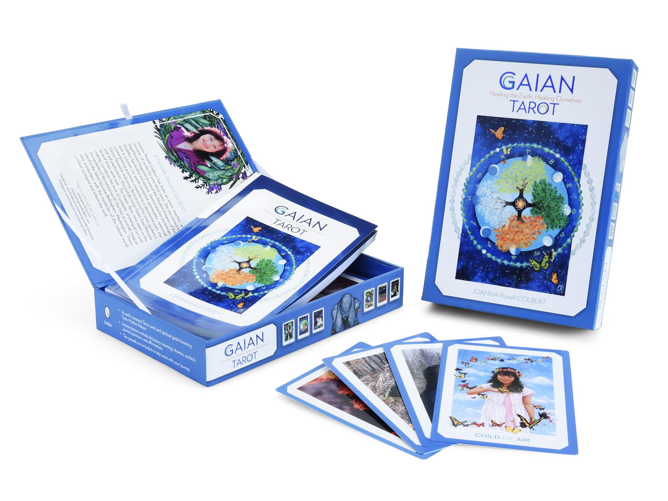 Gaian Tarot: Healing the Earth, Healing Ourselves: Healing the Earth, Healing Ourselves (Tarot Kit Box Set with 78 Cards and Guide Book)