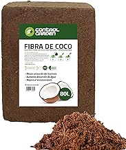Control Garden Substrate Coconut Fibre 5 kg 80L | 100% Natural Plant Fertilizer for Orchards, Terrariums and Crops | Biodegradable Seedlings Substrate