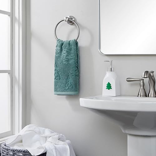 Vista 96 de SKL Home - Juego de toallas de mano Whistler a cuadros para invierno/Navidad, para baño, cocina, bar y regalo, 16 x 25 pulgadas, 2 unidades Whistler