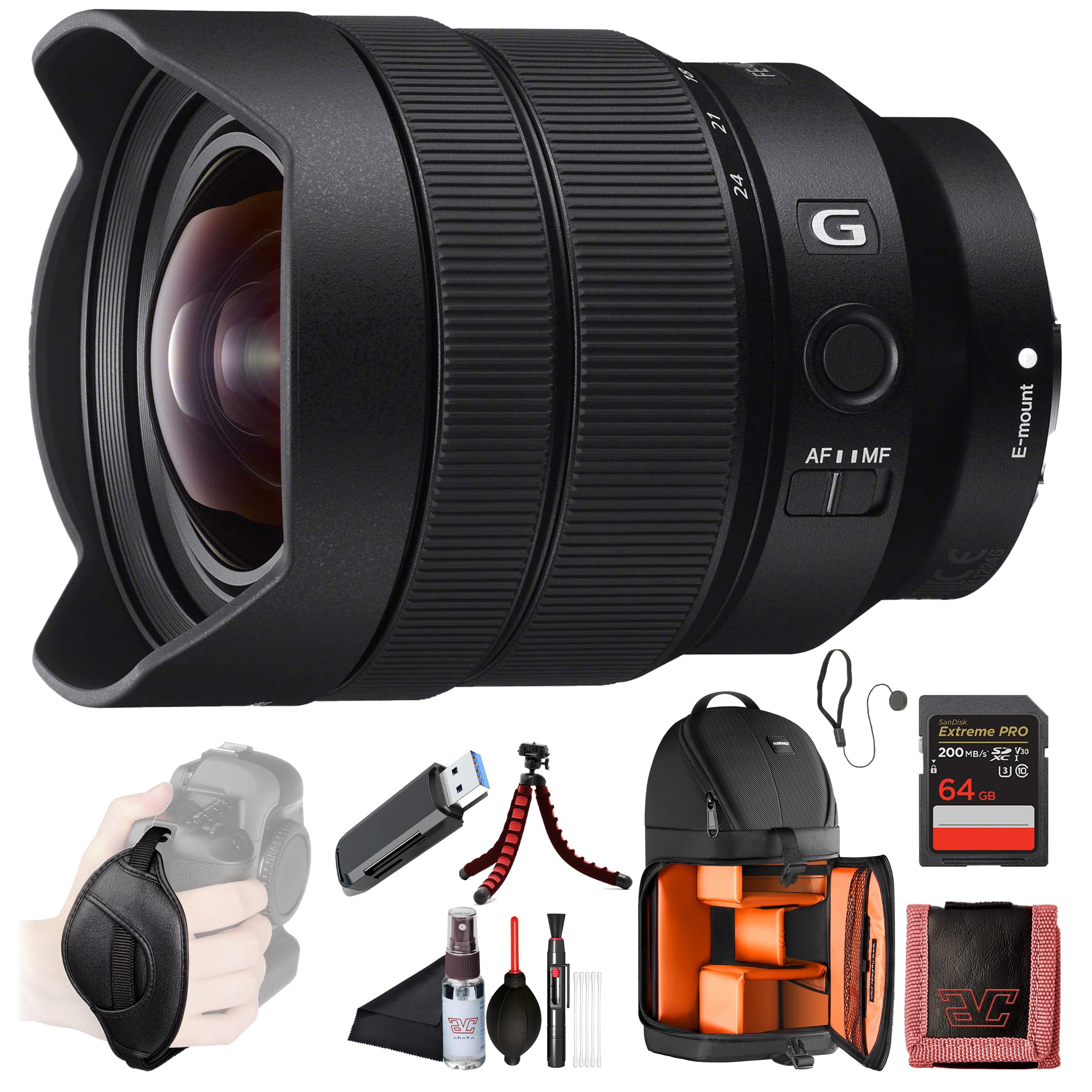 Amazon.com : Sony FE 12–24 mm F4 G Ultra-Wide Zoom Lens (SEL1224G