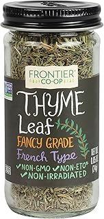 Frontier Thyme Leaf Cut and Sifted, 0.85-Ounce Bottle