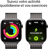 Apple Watch Series 11 [GPS + Cellular 46mm] Smart Watch with Slate Case and Milanese Slate Band, Sleep Score, Activity Monitor, Health Tracker, Always On Screen - 3