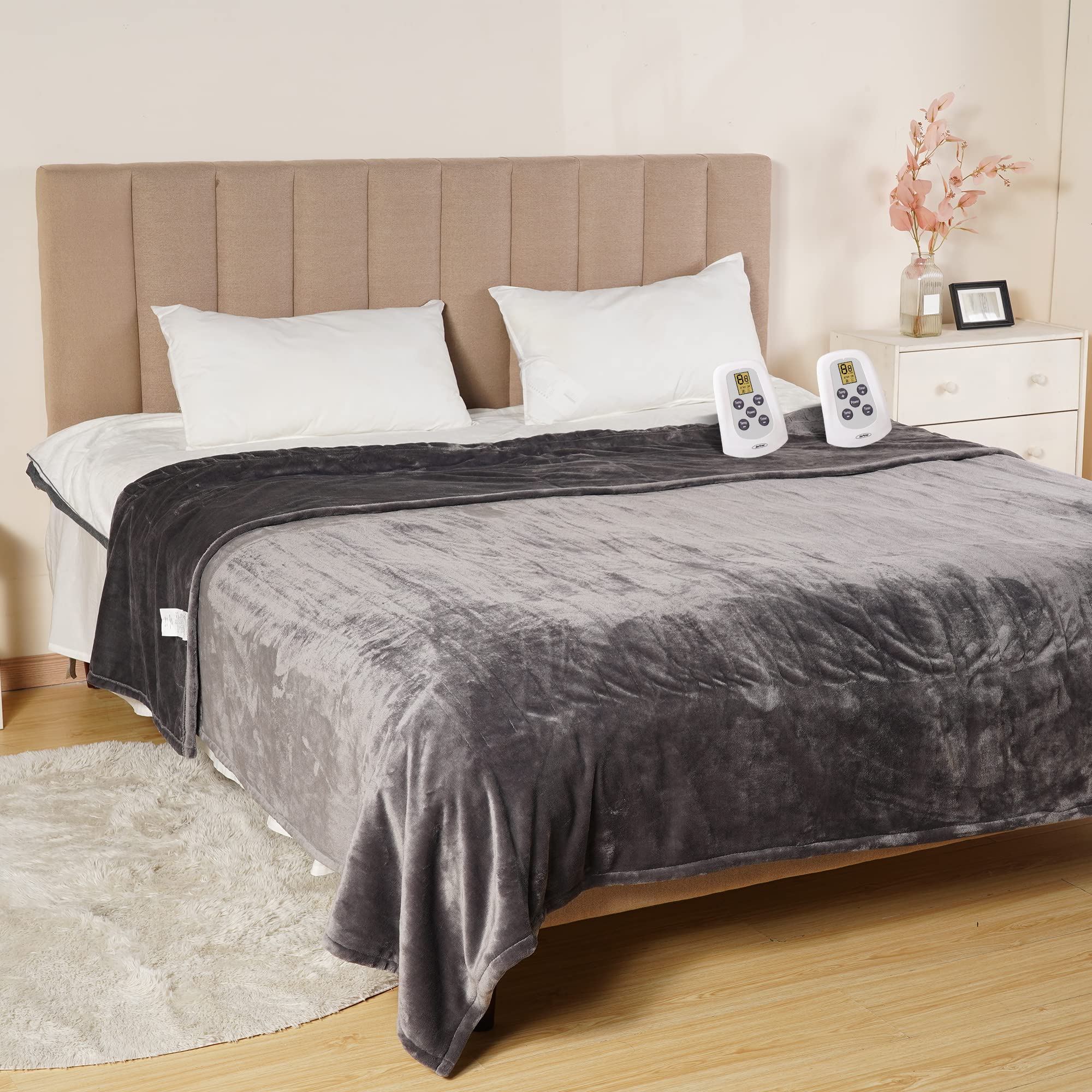 amazon prime queen size electric blanket