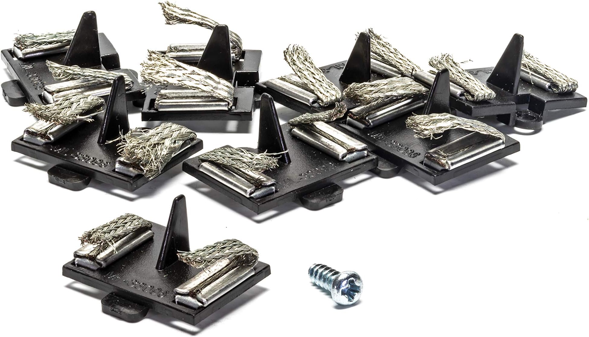 Micro Scalextric G8047 Spare Guide Blade Pack of 8 with Screw Track Accessory