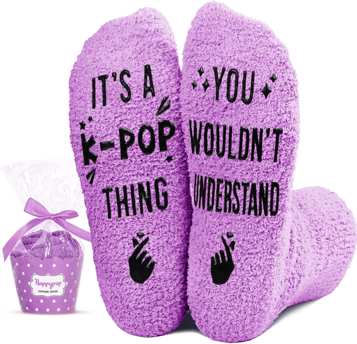 K-Pop Gifts for Women Men - Kpop Merch Korean Drama Gifts, Crazy Kpop & Music Socks