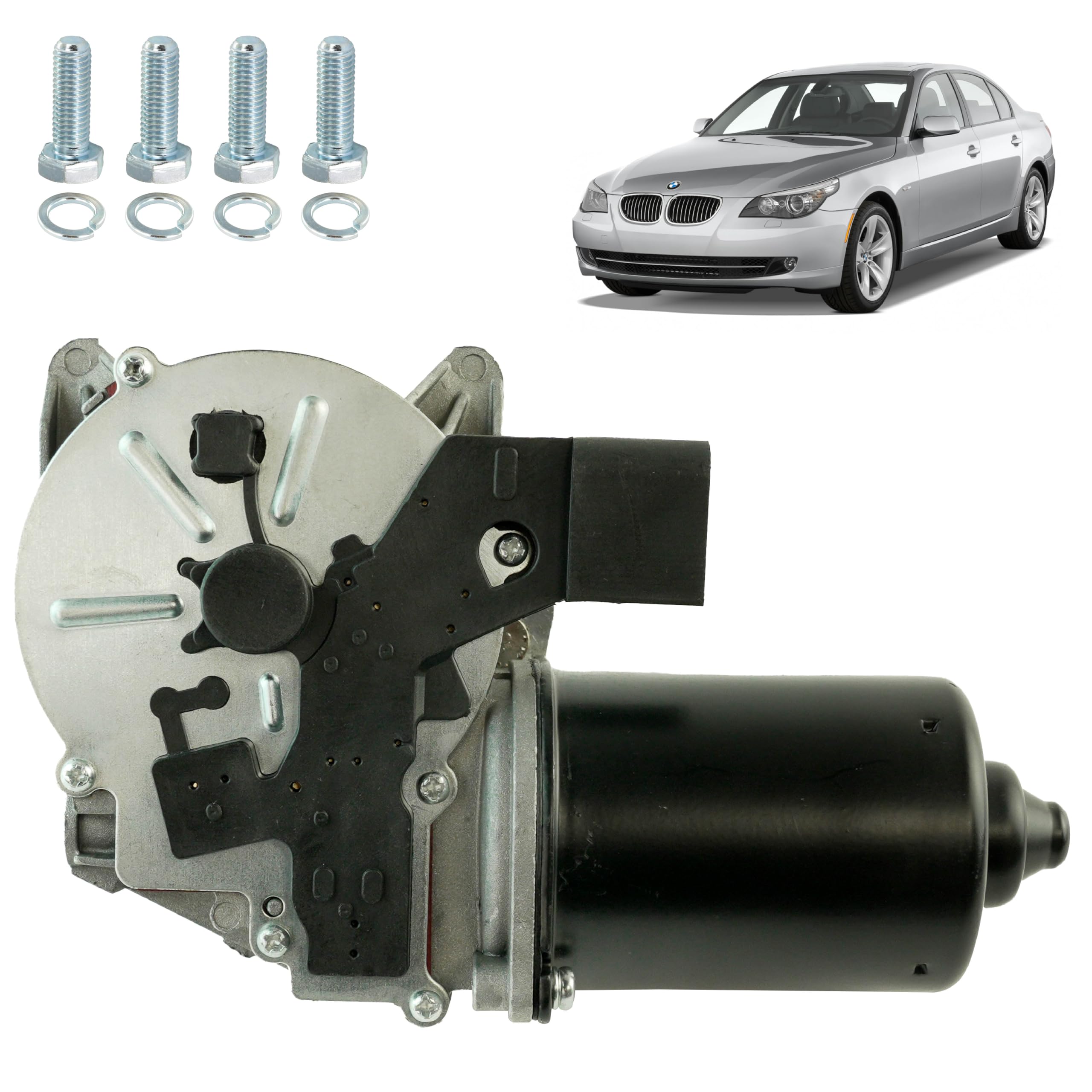 Motor limpiaparabrisas compatible para BMW E60 y BMW E61 (2003-2007) 61617194029, 7193995