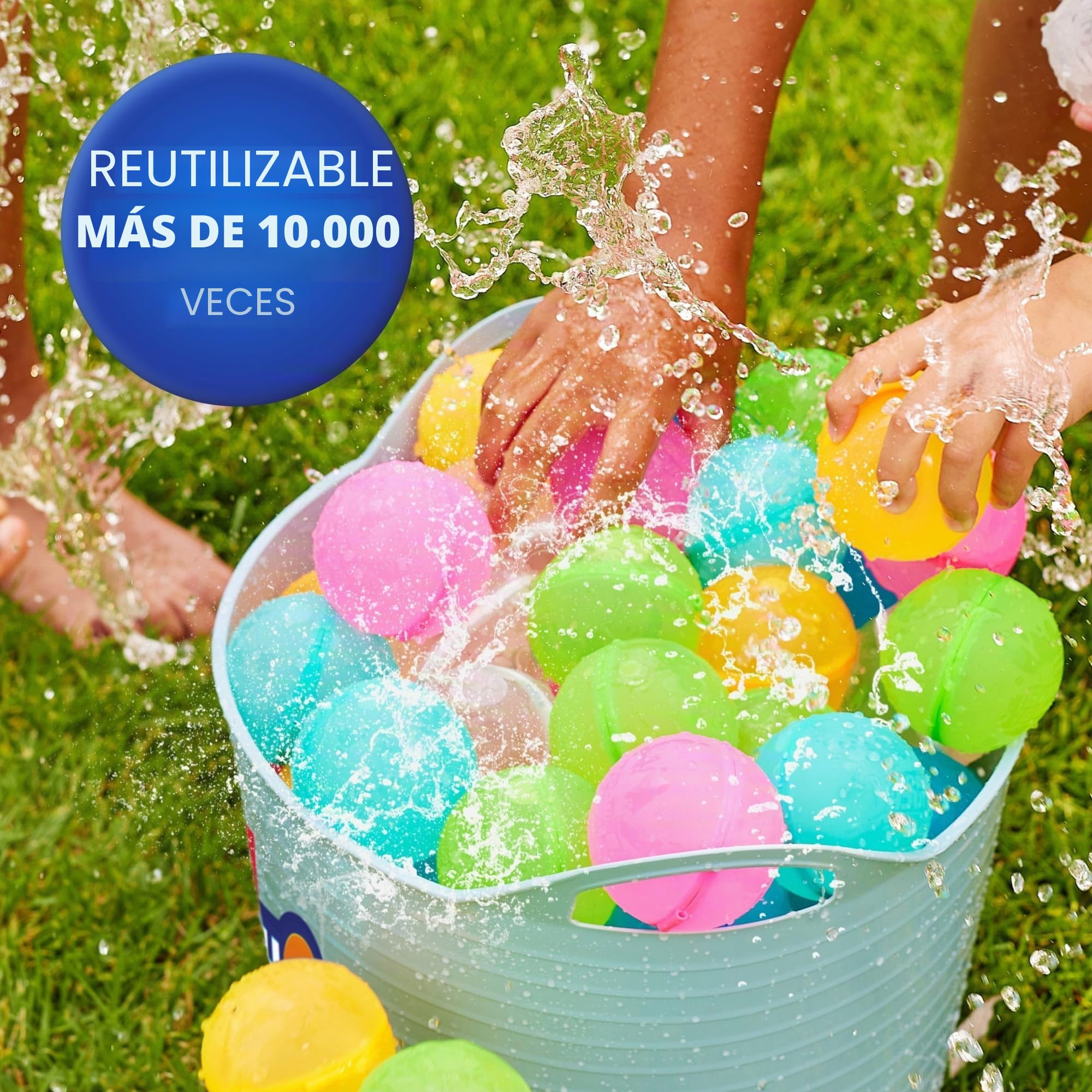 ZURU Bunch O Balloons - Globos de agua reutilizables, para niños y adultos (paquete de 13, colores surtidos)