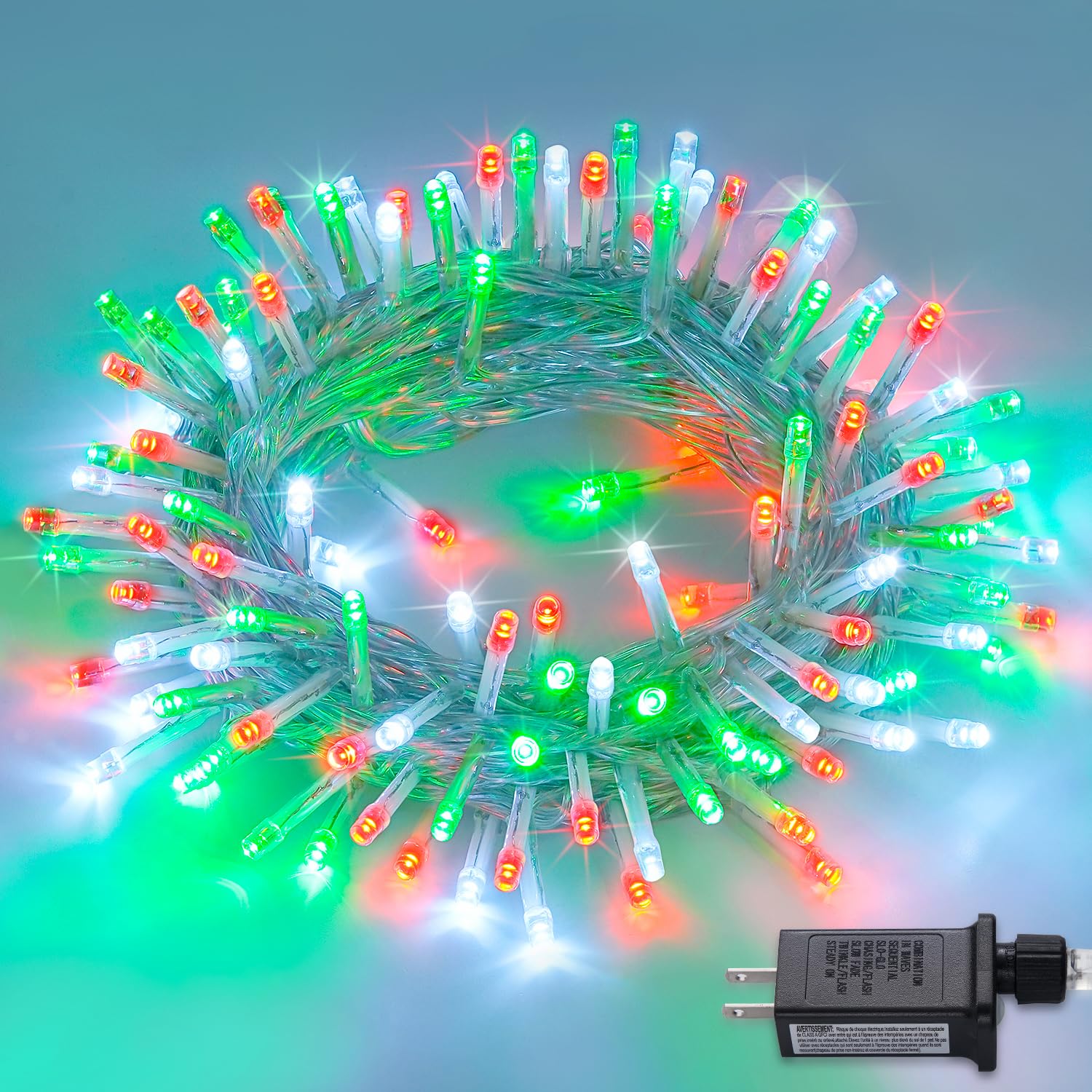 Amazon.com : JMEXSUSS Connectable Red White and Green Christmas