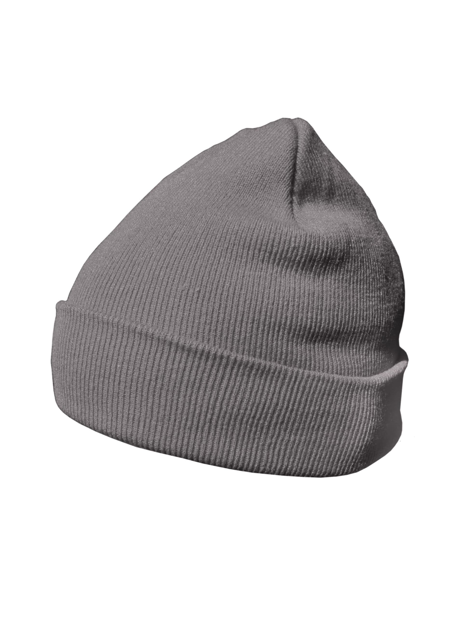 DonDon Mütze Herren Mütze Damen Wintermütze Beanie klassisches Design