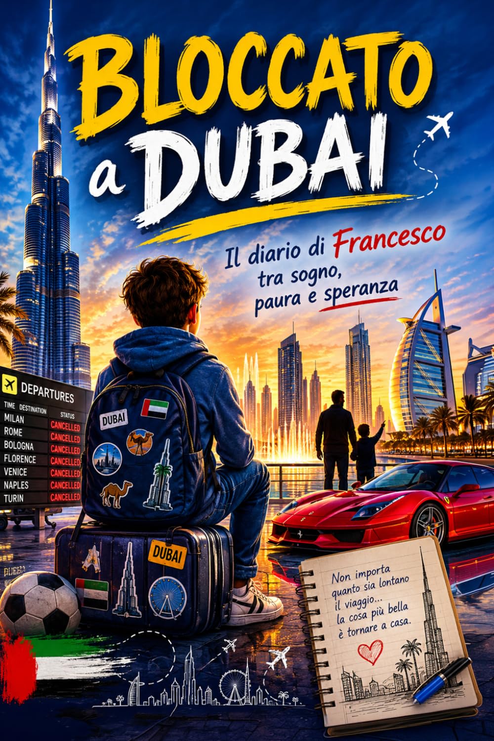 Bloccato a Dubai: Il diario di Francesco tra sogno, paura e speranza.