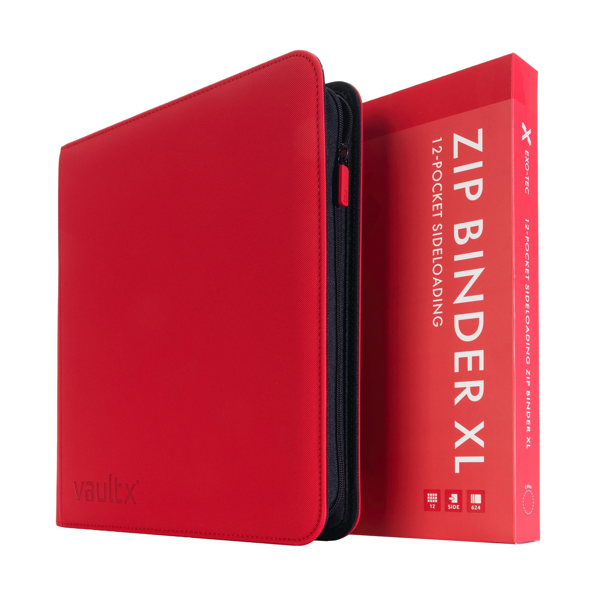 Amazon.com: Vault X 12 XL Pocket Zip Binder, 624 Cards, Exo-Tec