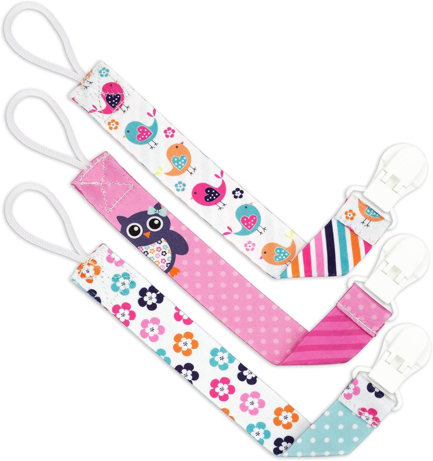 Liname® Dummy Clip for Boys and Girls 3 Pack Gift Packaging Premium