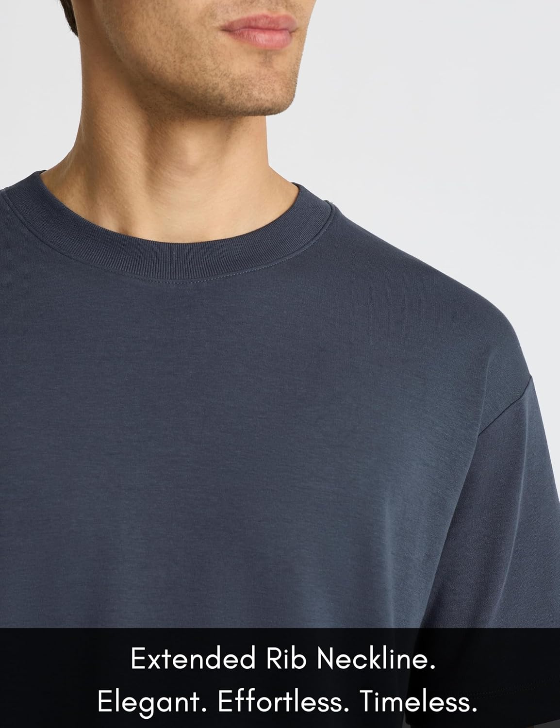 Men’s Good Earth Cotton® Oversized T-Shirt – Australian-Grown Cotton, Drop Shoulder, Relaxed Fit, Everyday Essential - Image 4