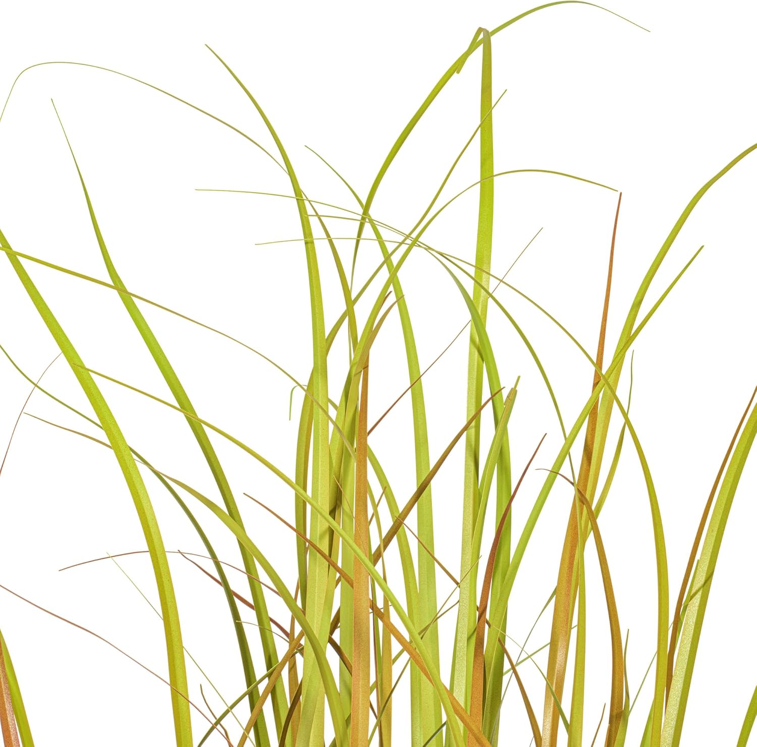 Vickerman Everyday 48" Artificial Mixed Brown Grass with Black Plastic Pot - Faux Grass Plant Decor - Home Or Office Indoor Greenery Accent