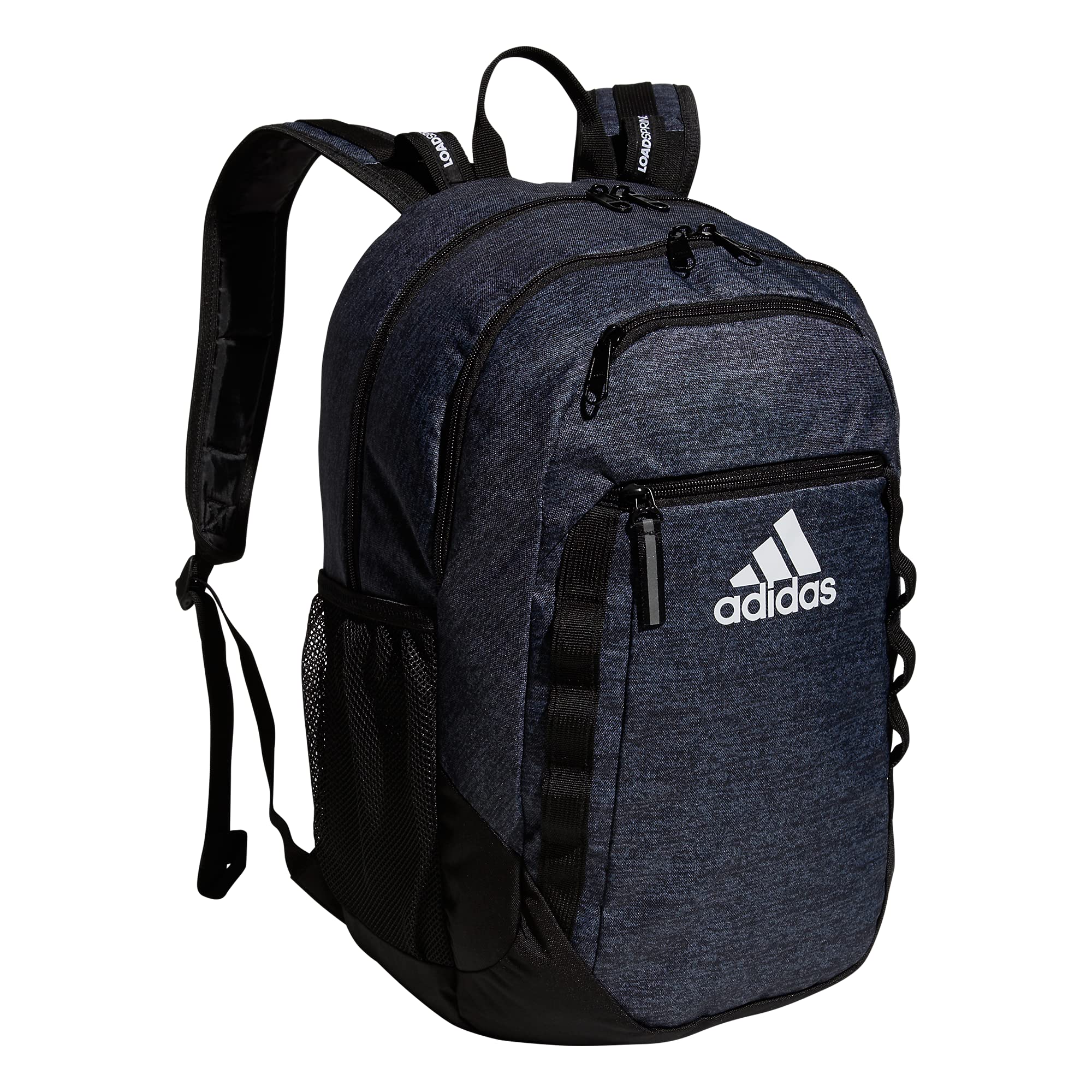 Photo 1 of adidas Excel 6 Backpack, Jersey Black/Black/White FW21, One Size One Size Jersey Black/Black/White Fw21
