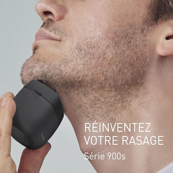 Panasonic Series 900s ES-PV3B-K Rasoir Électrique 5 Lames, Rasoir Compact, Capteur de Barbe Réactif, USB-C, Utilisation Sec & Humide, Noir Mat - 2